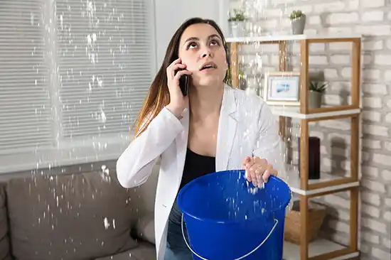 water damage restoration service Clear Springs Place